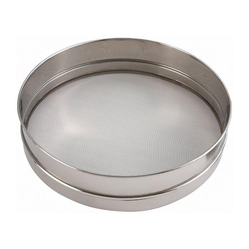 Winco Sieve, Stainless Steel Rim and Mesh, 10" dia
