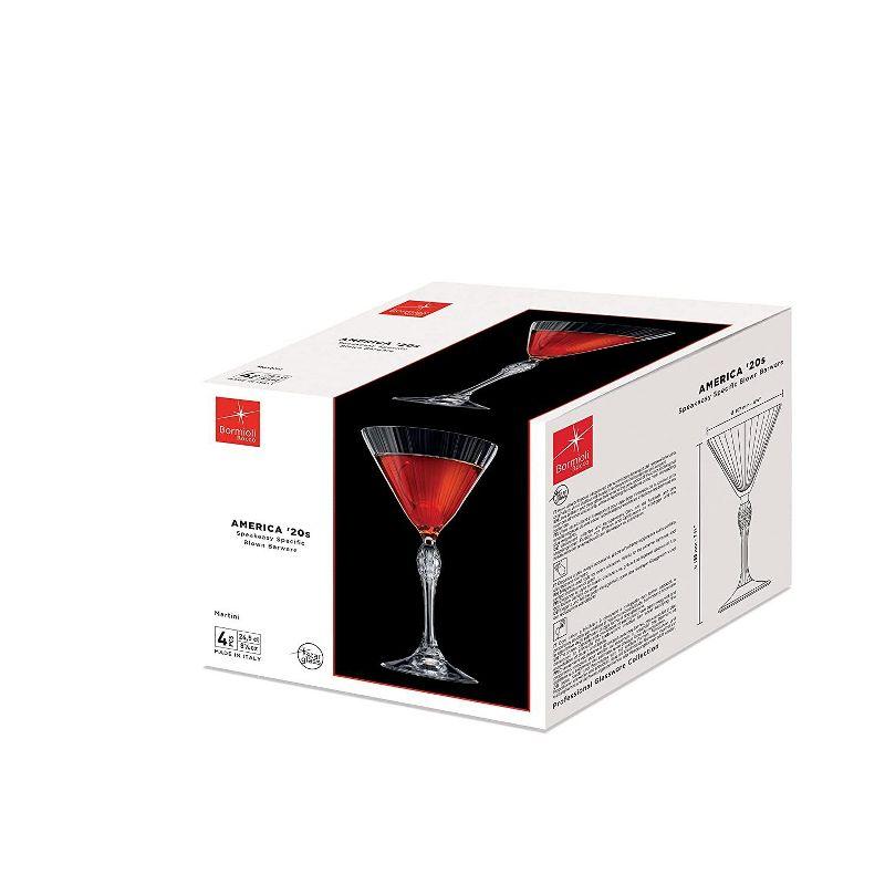 Bormioli Rocco America '20s Martini Glasses (Set of 4)