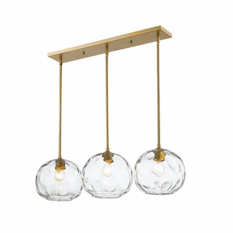 Z-Lite Chloe 3 - Light Island Pendant Light in  Olde Brass