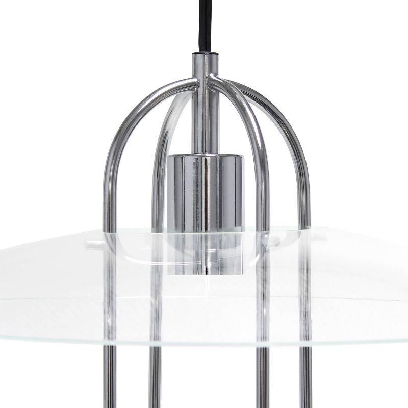 1-Light Elongated Metal Pendant - Lalia Home