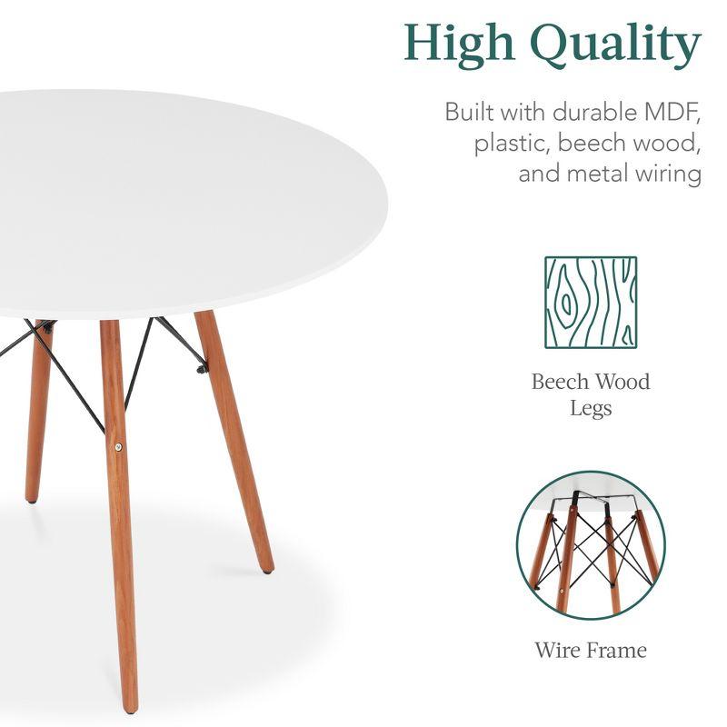 George Oliver Fechter 4 - Person Four Leg Dining Set