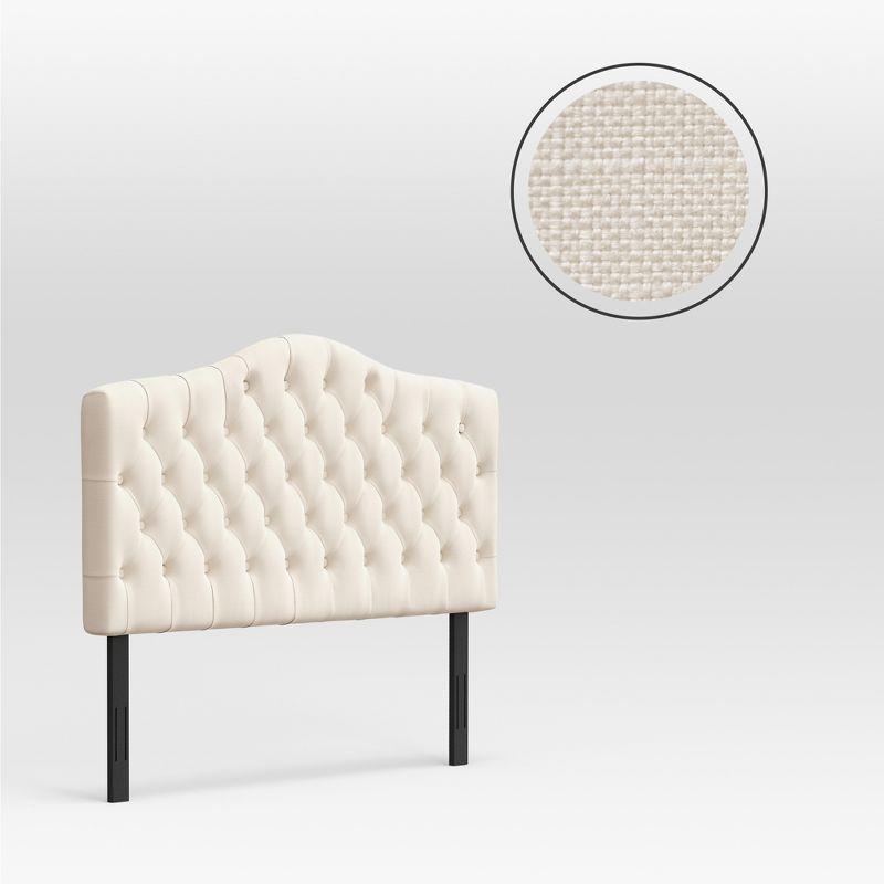 eLuxury Grenada Adjustable Tufted Headboard