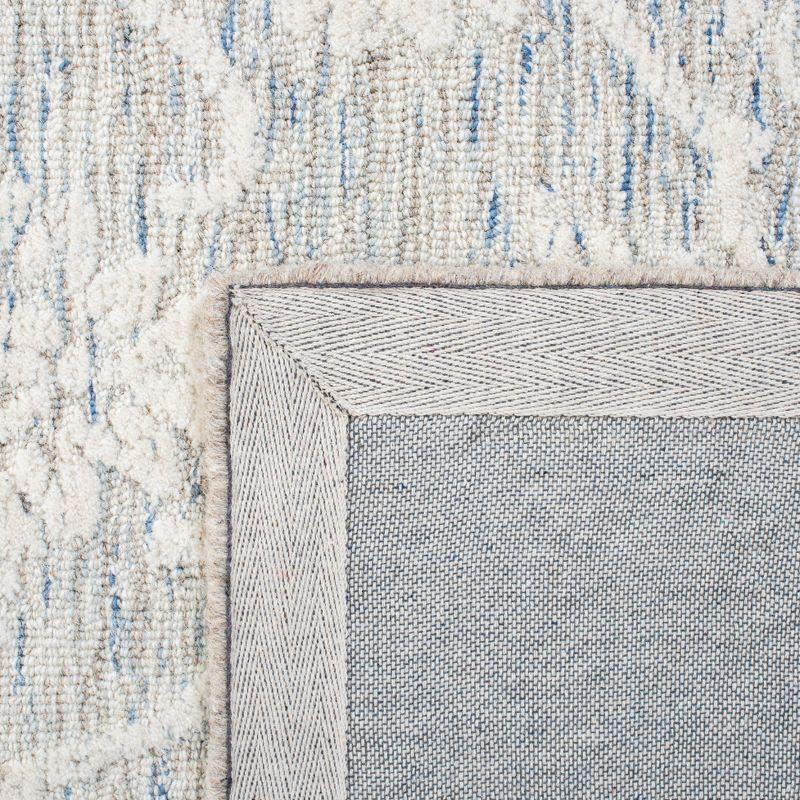 Metro MET996 Hand Tufted Indoor Area Rug - Light Blue/Ivory - 4'x6' - Safavieh