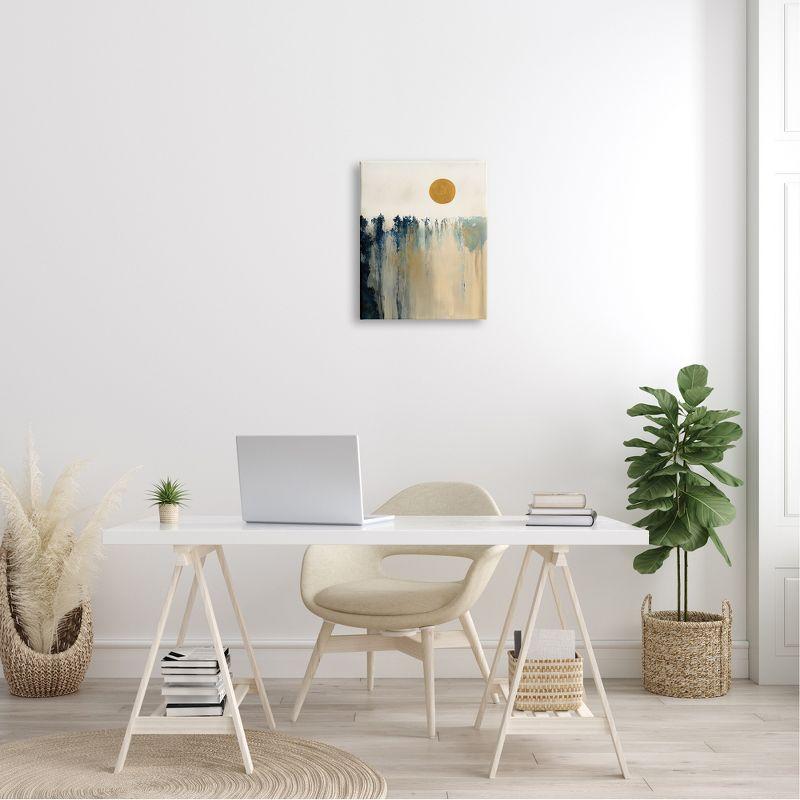 Abstract Daytime Sun Landscape Canvas Wall Art, 16 x 20