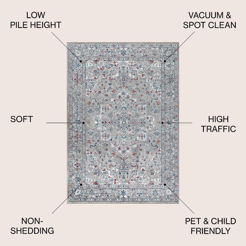 Modern Persian Vintage Moroccan Traditional Area Rug - JONATHAN Y