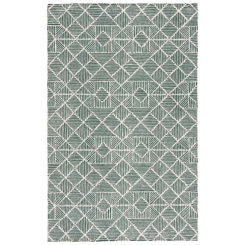 Abstract ABT763 Hand Tufted Area Rug  - Safavieh