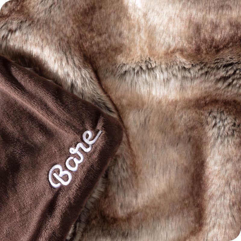 Faux Fur Blanket by Bare Home