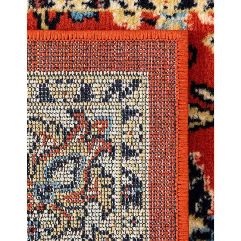Unique Loom 9' 10 x 13' 1 Sialk Hill Washington Terracotta Area Rug