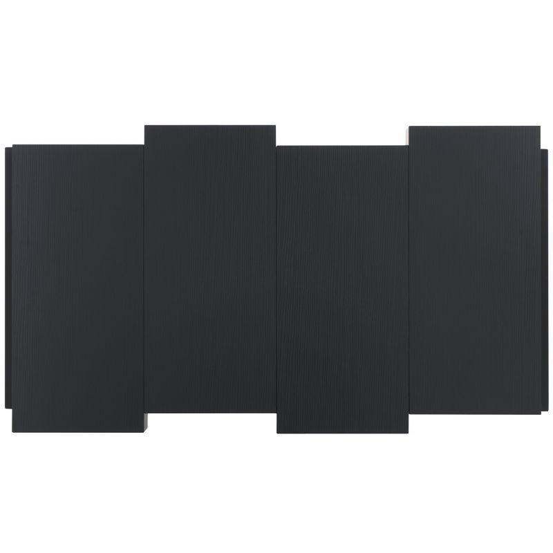 Alexander Coffee Table - Black Stripe/Black - Safavieh
