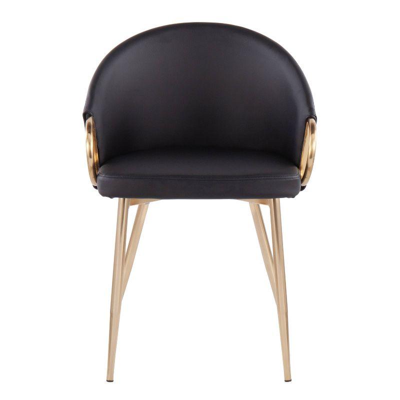 Claire Contemporary and Glam Dining Chair - LumiSource