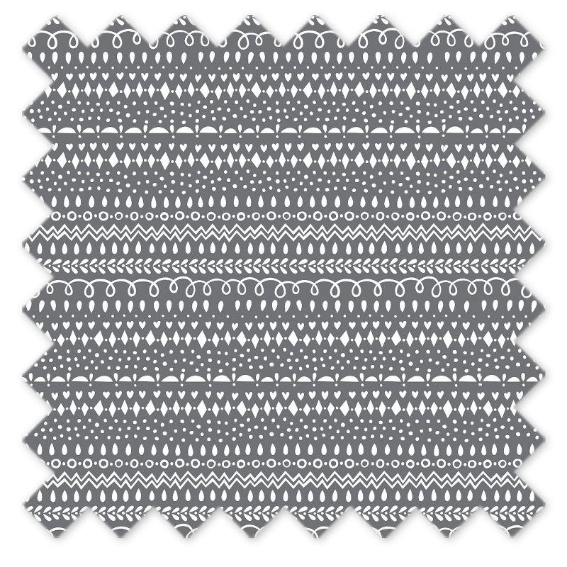 Bacati - Owls Grey/Beige Neutral Cotton Throw Pillow