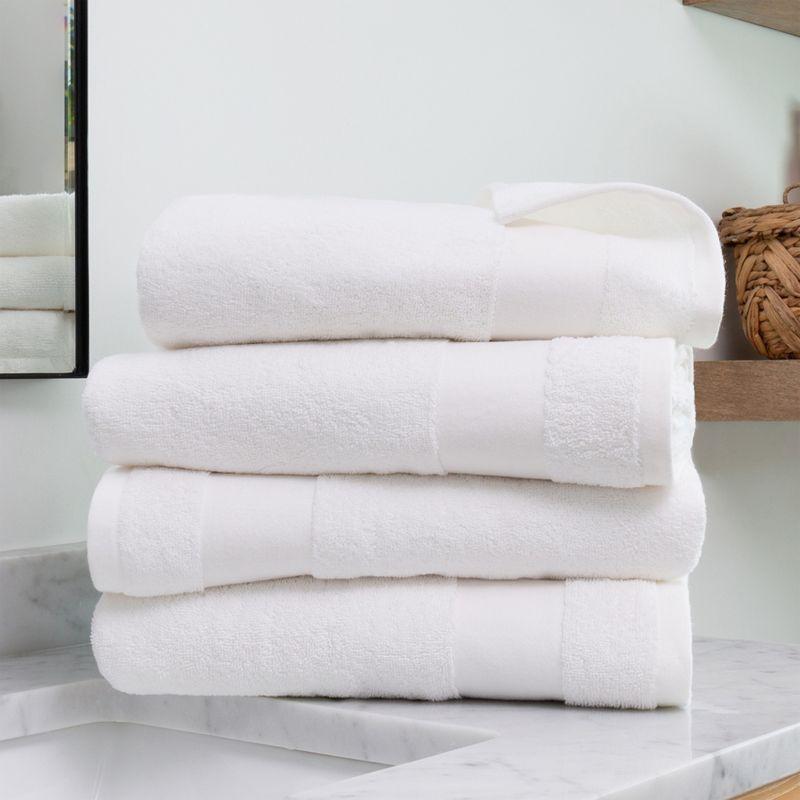 Wayfair Basics® Berner 100% Cotton Bath Towel Set (Set of 4)