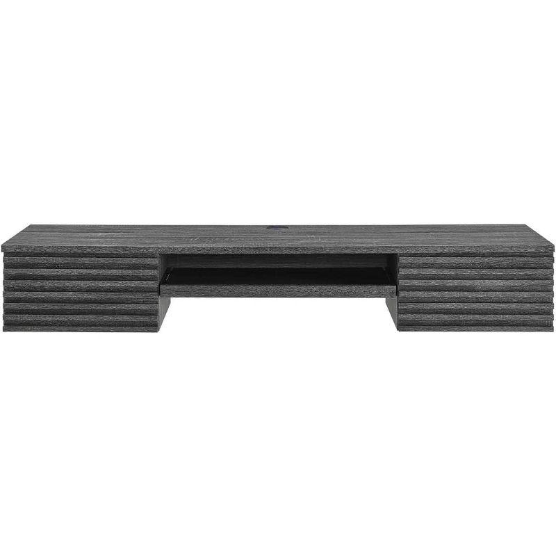 Modway Modway Render Wall Mount Wood Office Desk