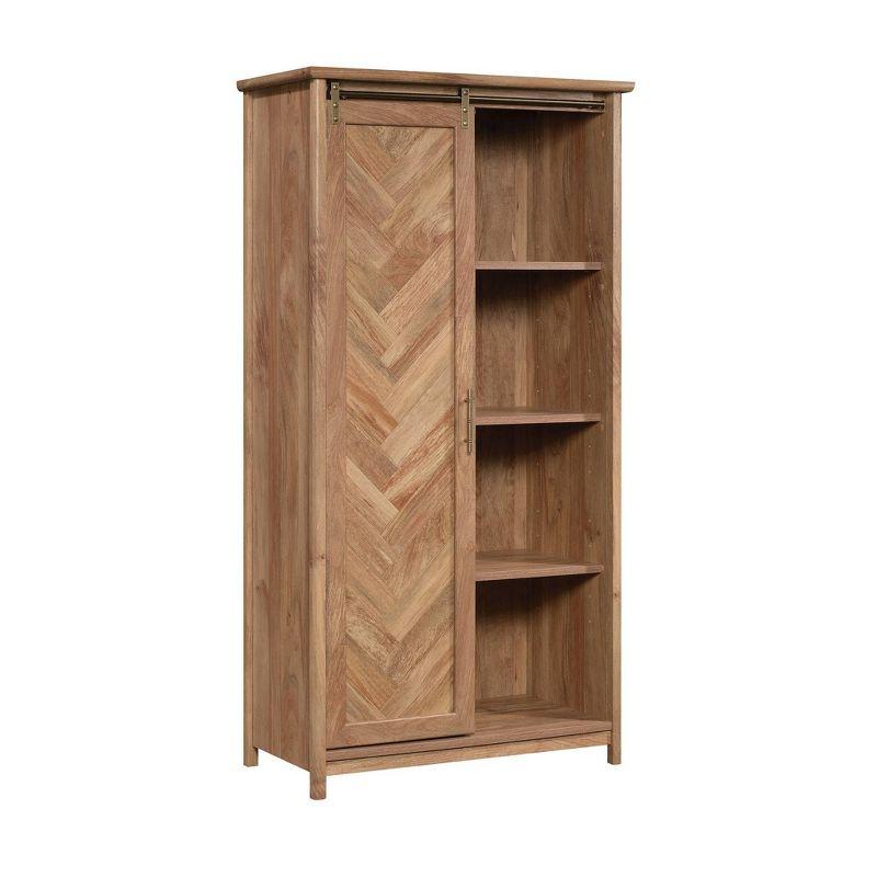 Sindoori Mango Brown Adjustable Shelving Storage Cabinet