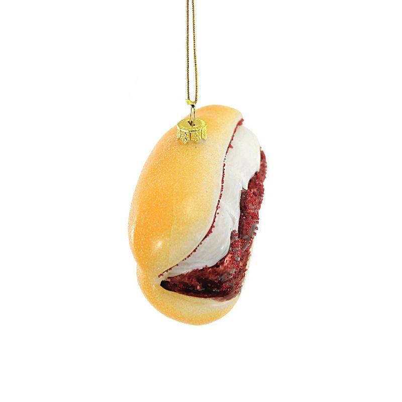 Cody Foster 4.5 Inch Meatball Parm Sandwich Food Italian Hoagie Tree Ornaments