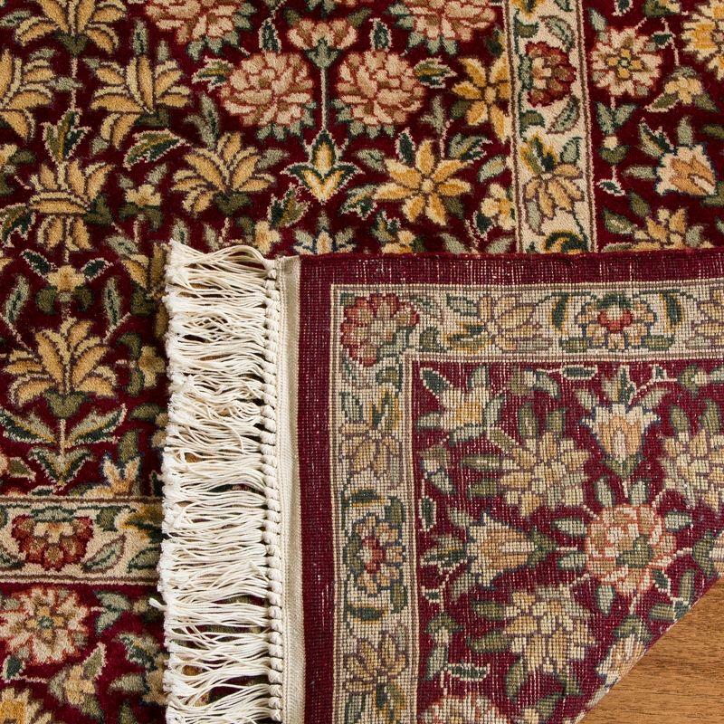 Royal Kerman 100% Wool Pile Floral Rug