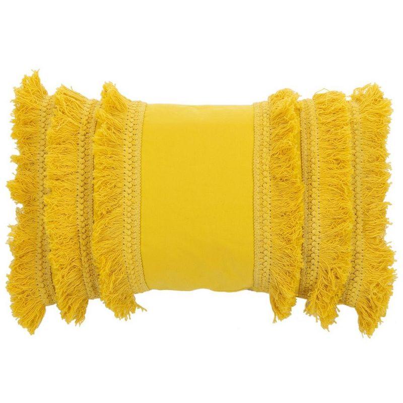 Safavieh Fringed Cotton Throw Pillow