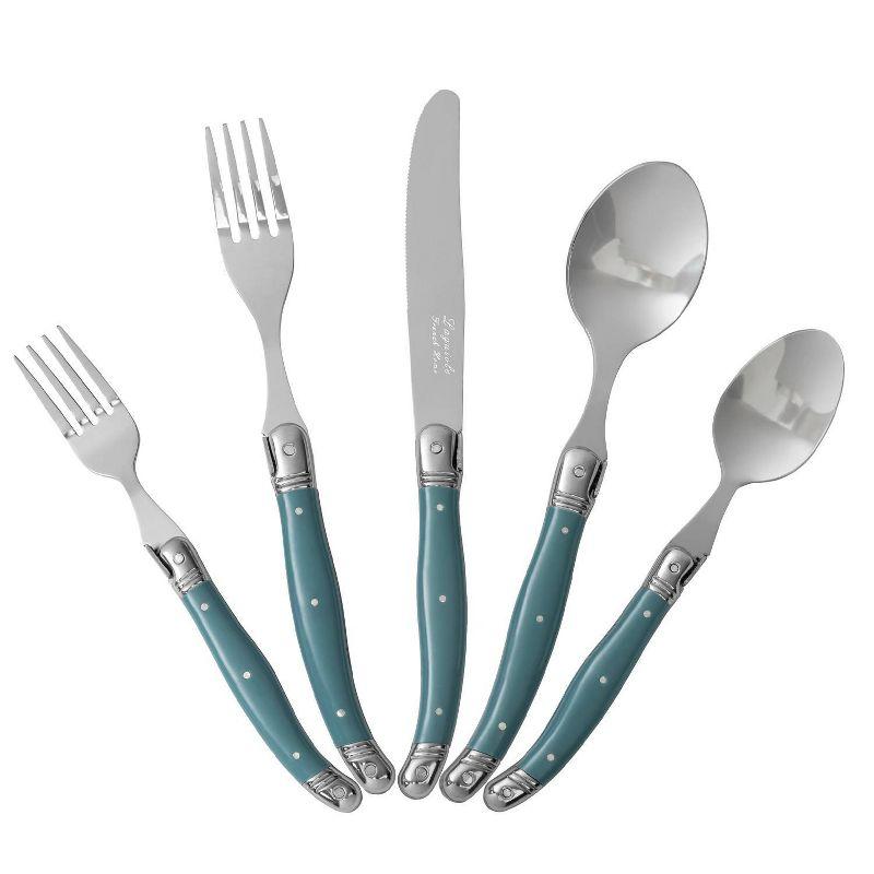 French Home French Home Laguiole 20 Piece Stainless Steel Flatware Set, Service for 4 (Set of 20)