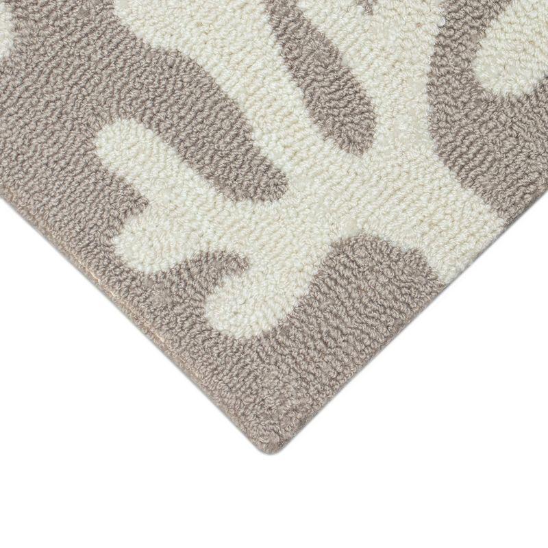 Coral Border Outdoor Rug