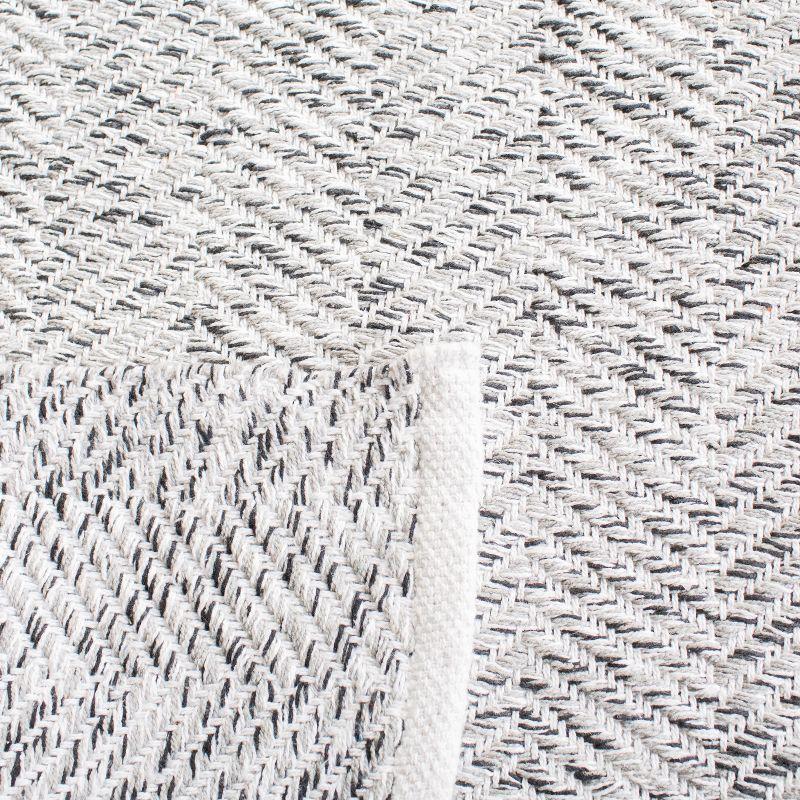 Nantucket NAN144 Hand Loomed Area Rug - Charcoal - 3'x5' - Safavieh.