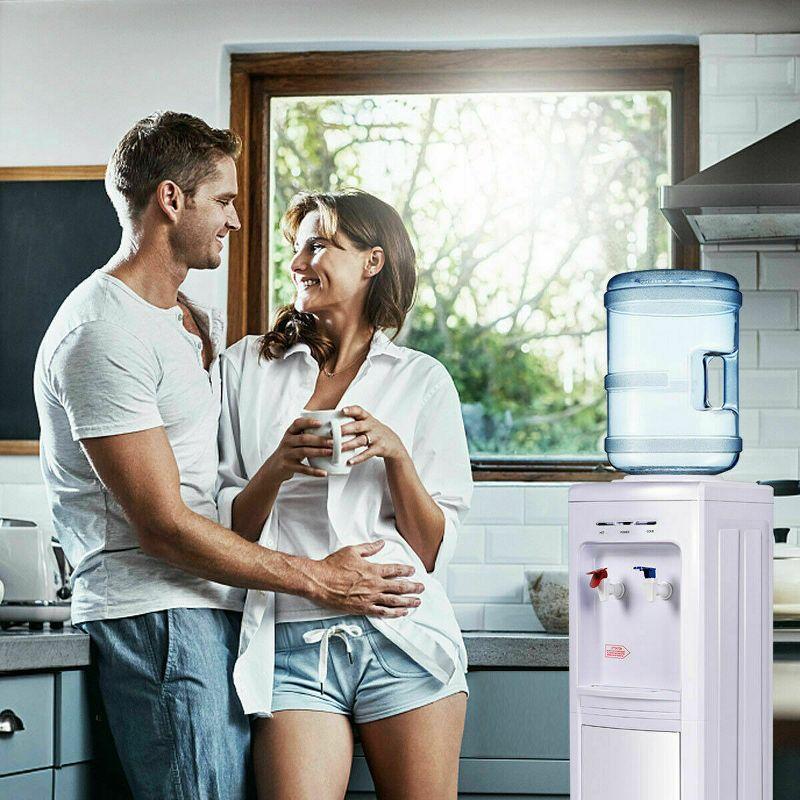 Costway Water Dispenser 5 Gallon Bottle Load Electric Primo Home 33 Inch