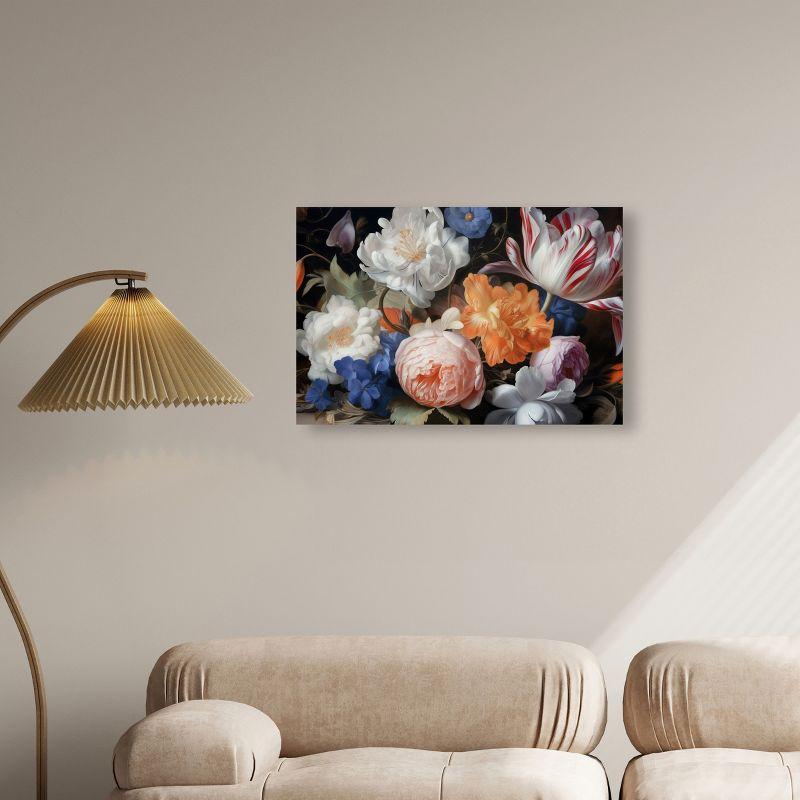 Art Remedy Floral Of Gentle Elegance Elegant Floral Wall Art by Art Remedy