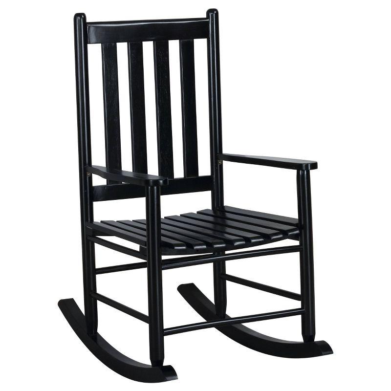 Annie Solid Wood Slat Back Rocking Accent Chair - Coaster: Mission Style, Acacia Frame