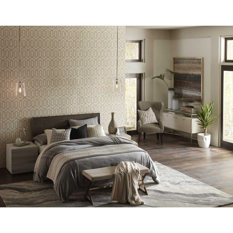 Progress Lighting, Clarion, 1-Light Pendant, Matte Black, Clear Glass Shade