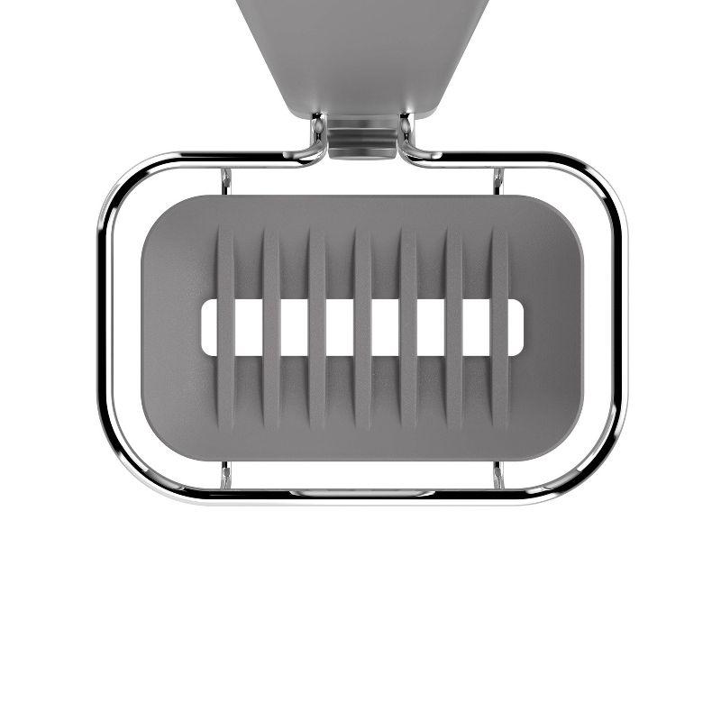 Simplehuman Adjustable Shower Caddy, Stainless Steel and Anodized Aluminum