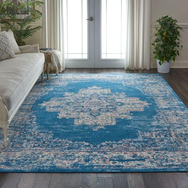 Nourison Grafix Center Medallion Area Rug