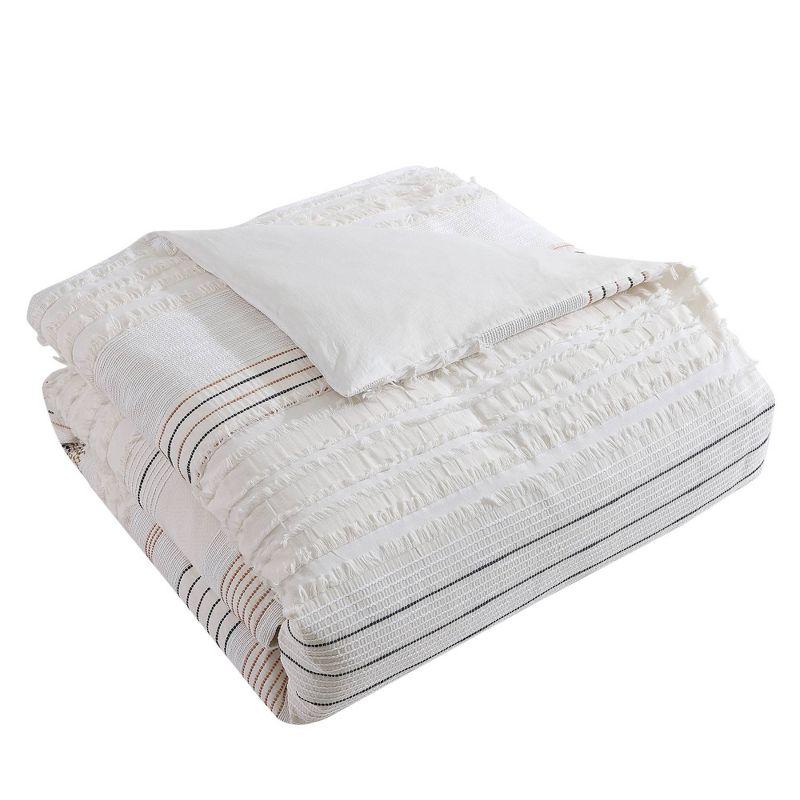 5pc Andrew Comforter Bedding Set Ivory - Riverbrook Home