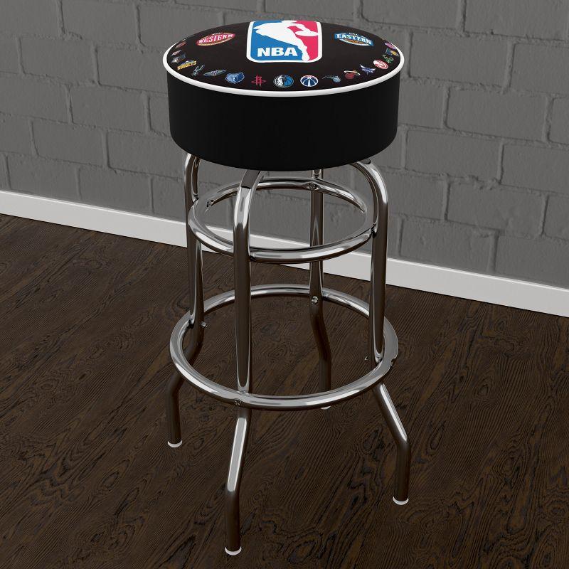 Swivel Upholstered Counter Stool