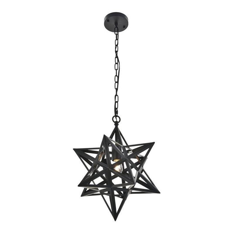 Bertrand Iron Star Pendant (16"-24")