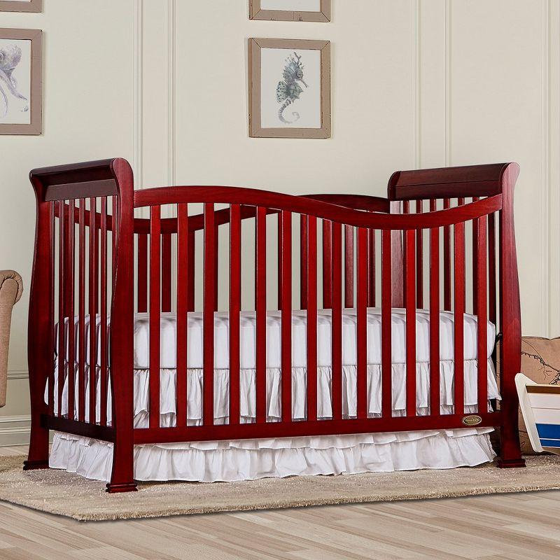 Dream On Me Greenguard Gold Certified Violet 7-In-1 Convertible Crib