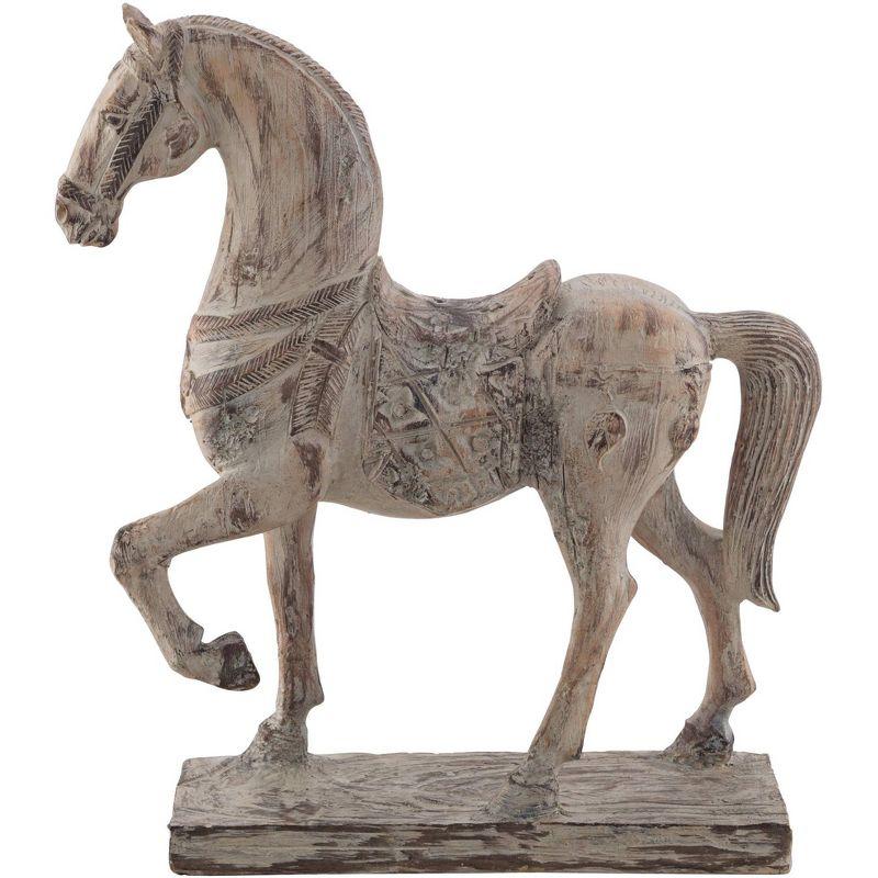 Kensington Hill Rustic Horse 15 1/4" High Statue