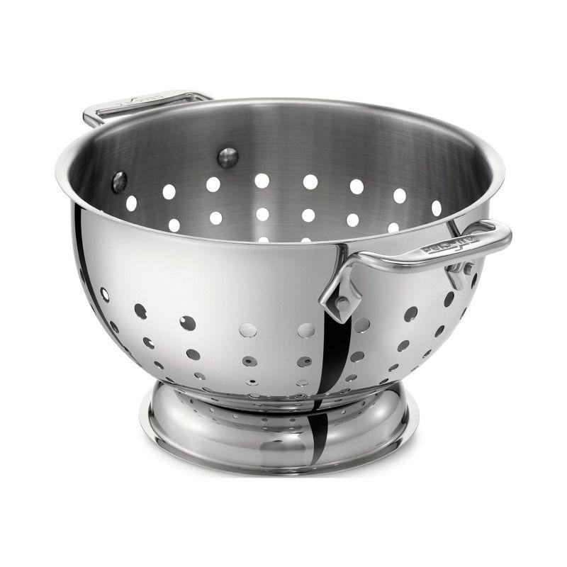 All-Clad 5 Quart Stainless Steel Colander with Handles