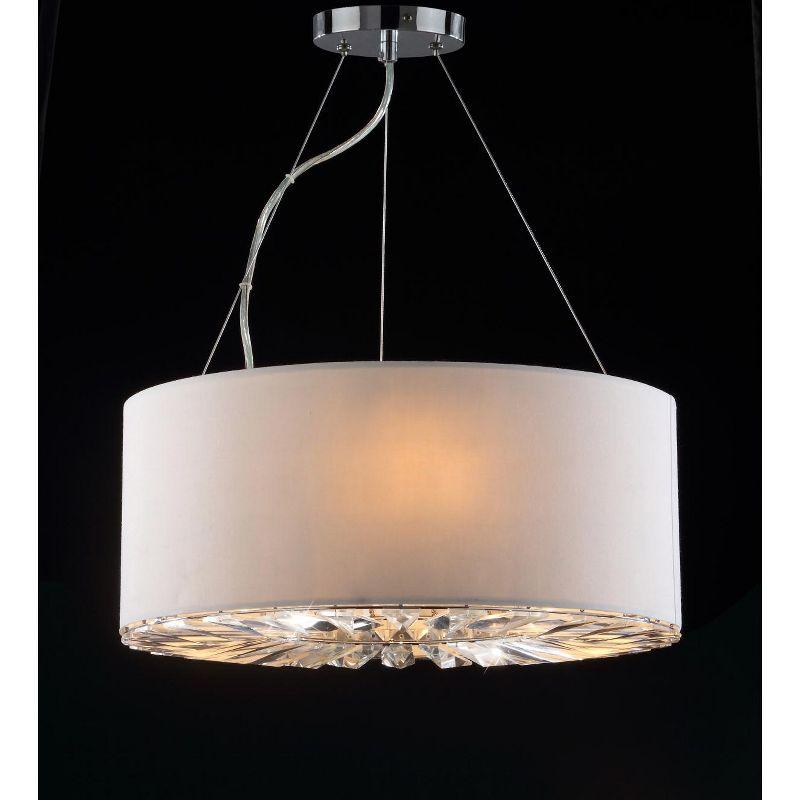 Molly Pendant - LIT4432 - Chrome - Safavieh