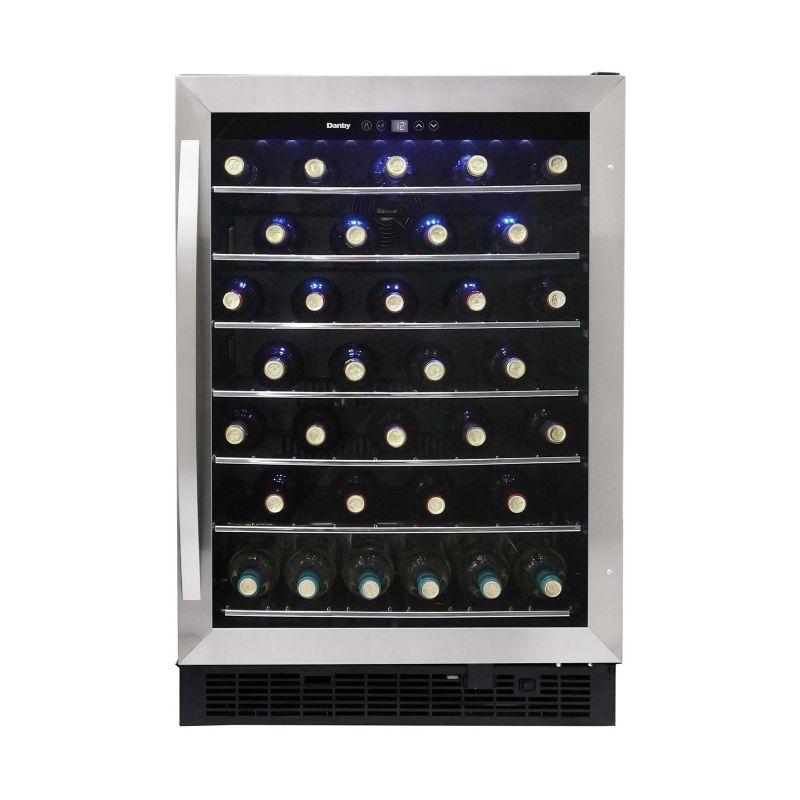 Danby Danby Single Zone 23.8'' Built-In 60 Bottle Wine Refrigerator with Reversible Door