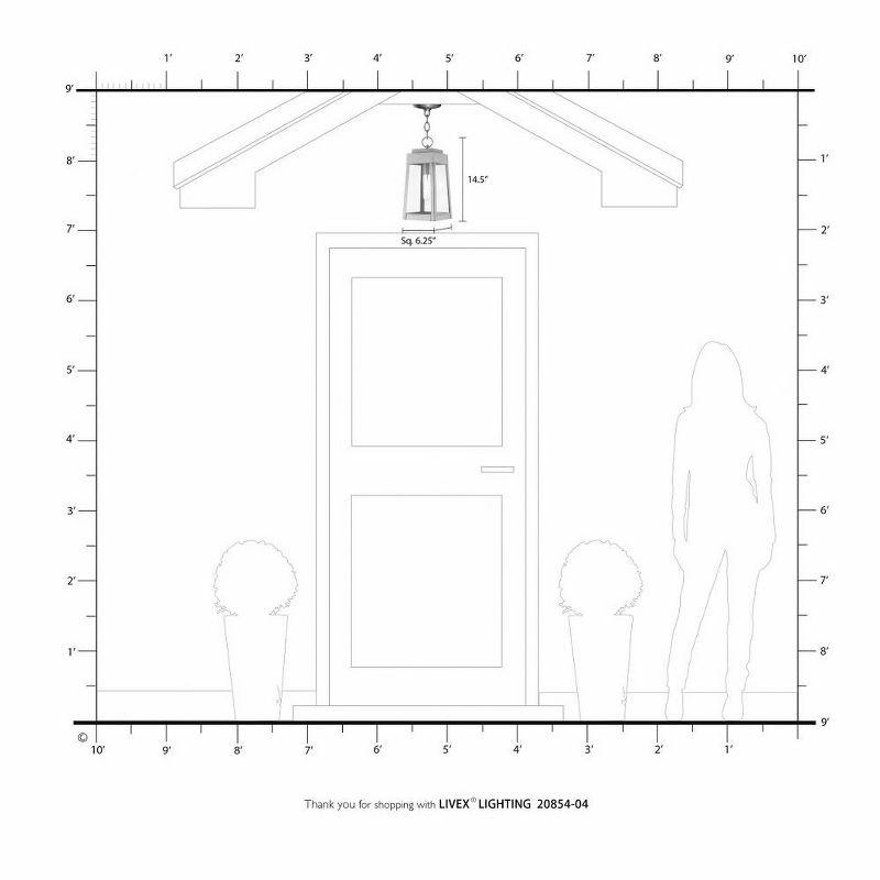 Livex Lighting Oslo 1 - Light Pendant in  Bronze