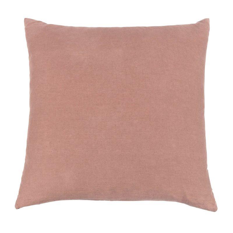 100% French Linen 20" X 20" Throw Pillow Sham