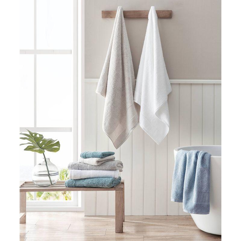 Island Retreat 6 Piece 100% Cotton Towel Set