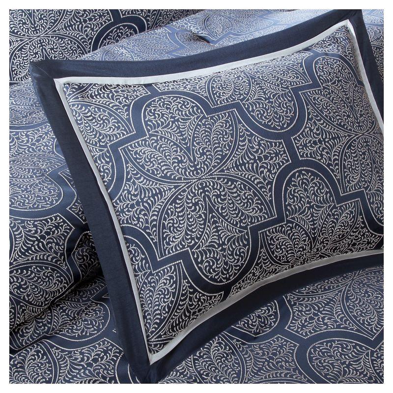 8 Piece Jacquard Comforter Set