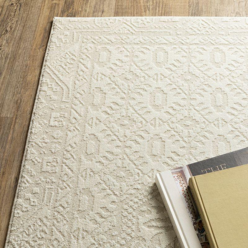 Oriental Weavers Raylan RAY09 Ivory/Beige Indoor Area Rug - 3'3" x 5'