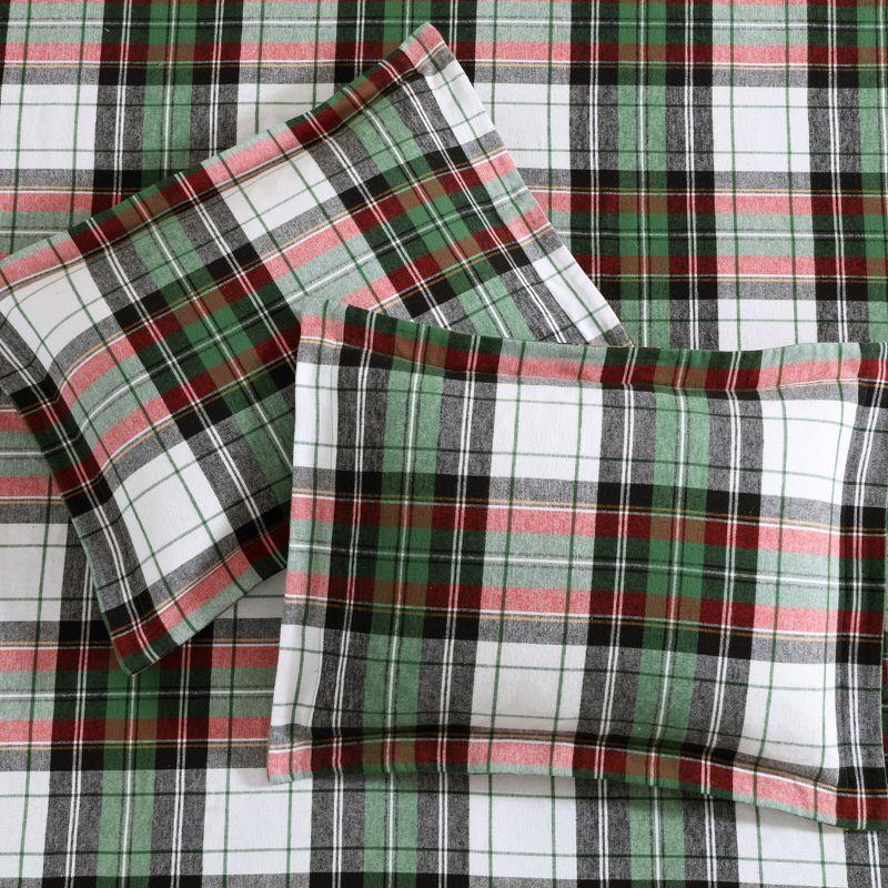 Spencer Plaid Flannel Duvet Cover Set - Levtex Home