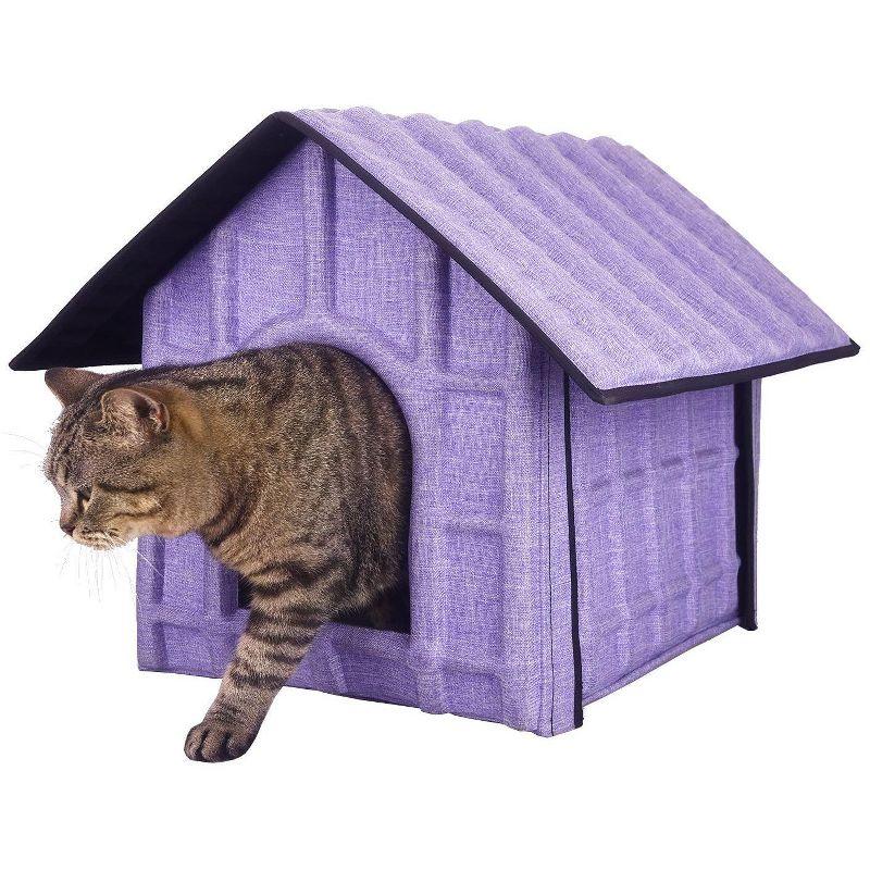 Pet Life Pet Life 'Collapsi-Pad' Folding Lightweight Travel Pet House with inner Mat