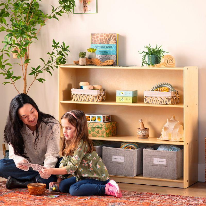 Guidecraft EdQ Essentials 3-Shelf Open Storage & Reviews | Wayfair