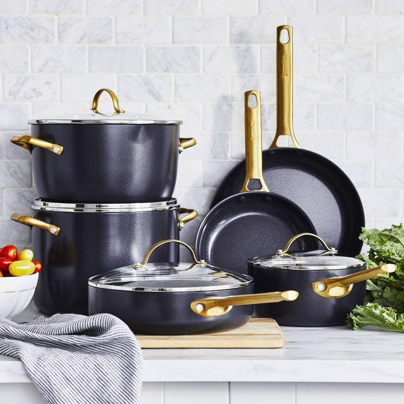 GreenPan ™ Reserve Black 10-Piece Ceramic Non-Stick Cookware Set