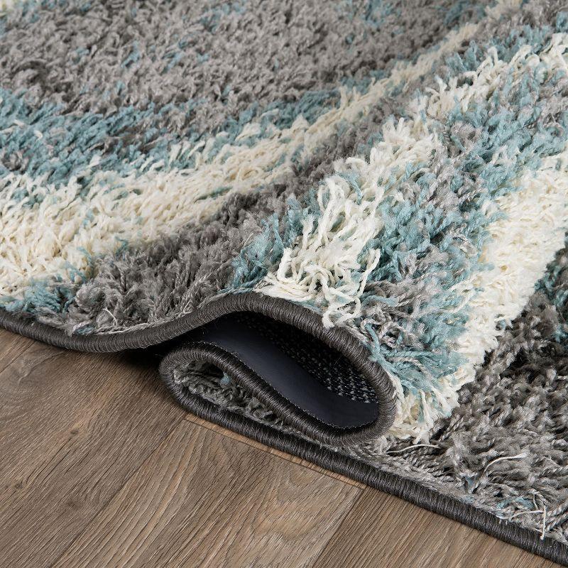 World Rug Gallery Contemporary Cozy Plush Shag Area Rug