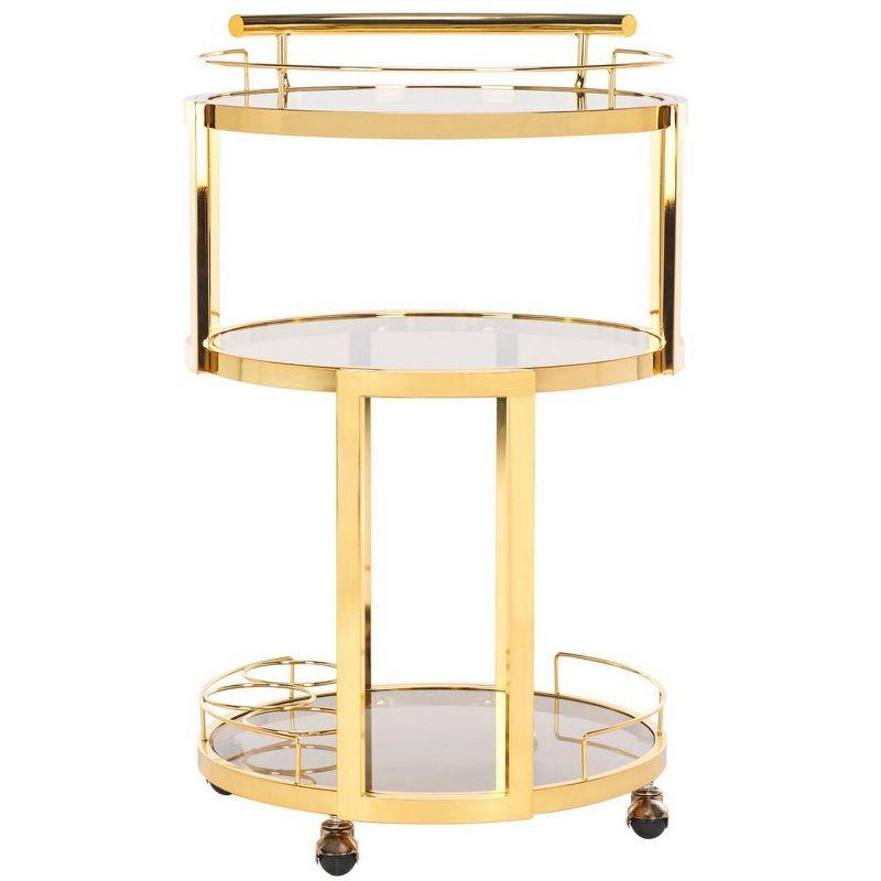 Rio 3 Tier Round Bar Cart  - Safavieh