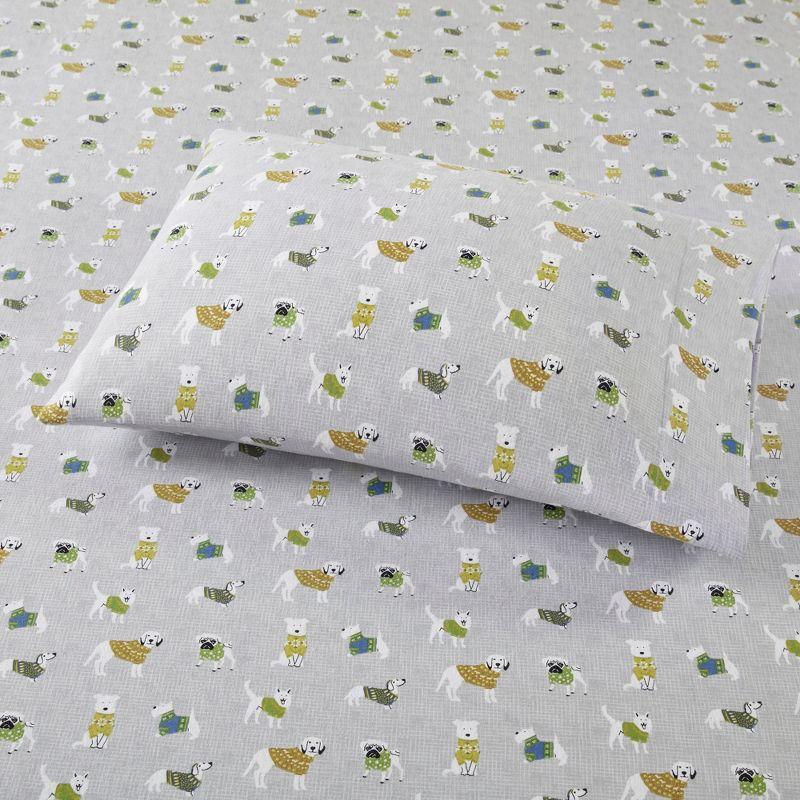 True North by Sleep Philosophy Cozy Cotton Flannel Printed Sheet Set